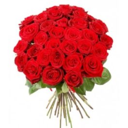 Mazzo di rose rosse da 36 rose