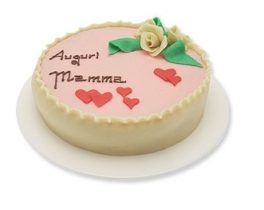 torta con scritta auguri mamma