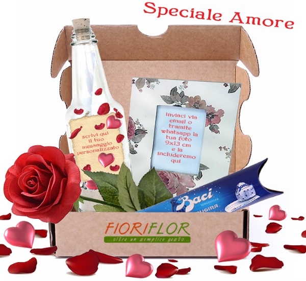 Pacco regalo speciale amore per san valentino 14 febbraio